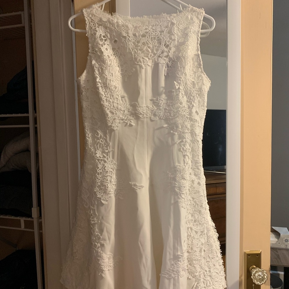 White dress
